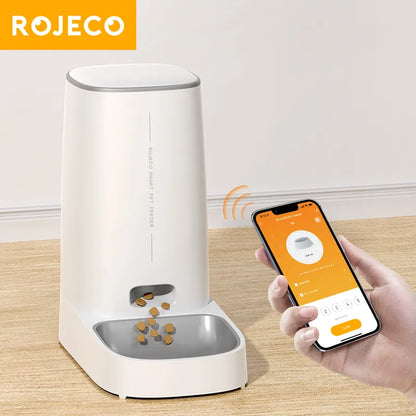 Automatischer Futterspender mit App – Trockenfutter für Katze & Hund